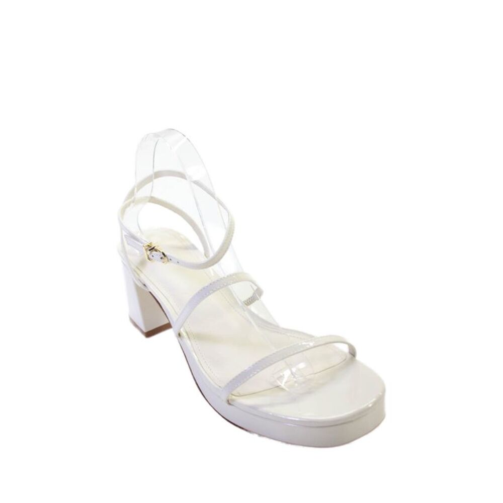 Larroudé Womens Gio Sandals - Ivory Size 11